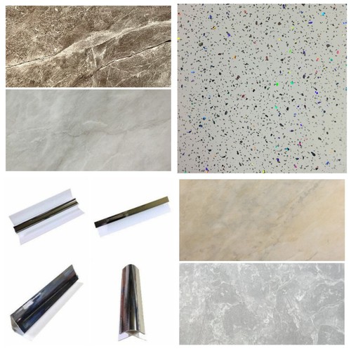 Shower wall panels - wall, wide
