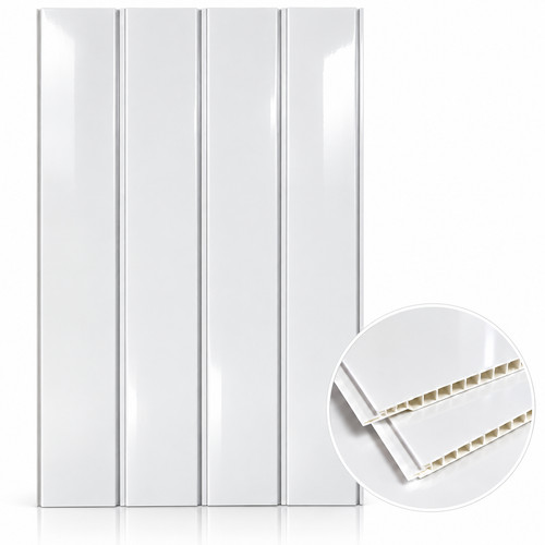 Gloss white bathroom ceiling - gloss,