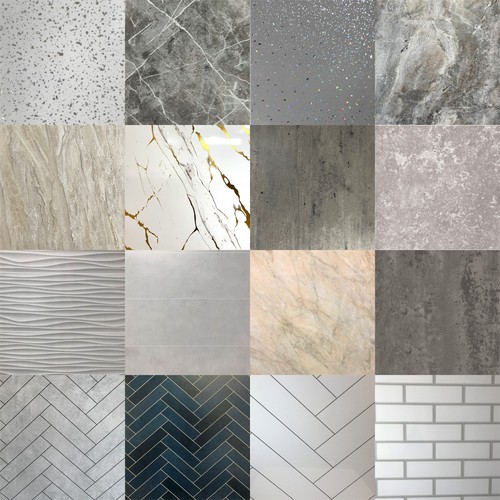 Shower wall panels 2 - shower, 1m