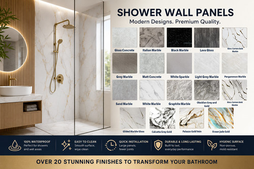 Pvc shower wall - pvc,