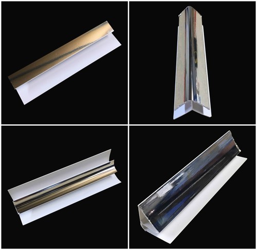 Silver 5mm shower wall - silver, panel