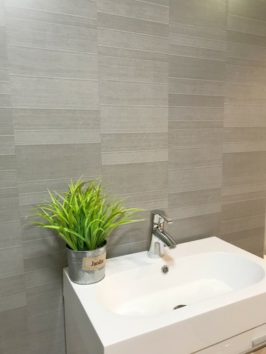 Modern tile graphite grey - tile,