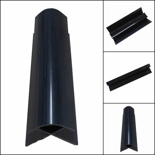 Black 10mm trims - black, shower