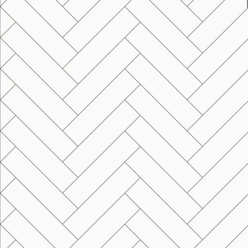 Chevron white tile 1000mm - tile,