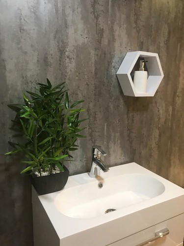 Loft concrete grey pvc - 10,