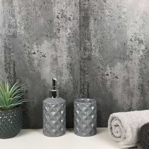 Lava grey pvc bathroom - lava,
